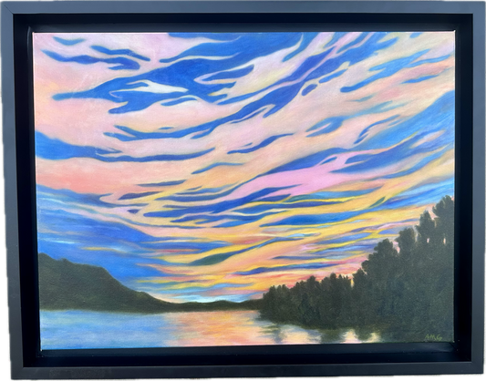 Jackrabbit Sunset Painting